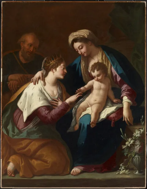 Paolo de Matteis, Mystical Marriage of St Catharine