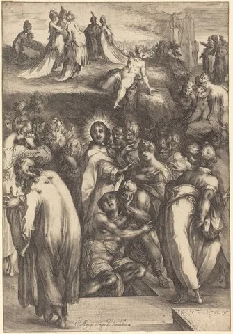 Jacques Bellange, The Raising of Lazarus
