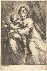 Jacques Bellange, The Virgin and Child with a Rose