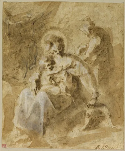 Jacques Bellange, The Holy Family Resting on the Flight into Egypt