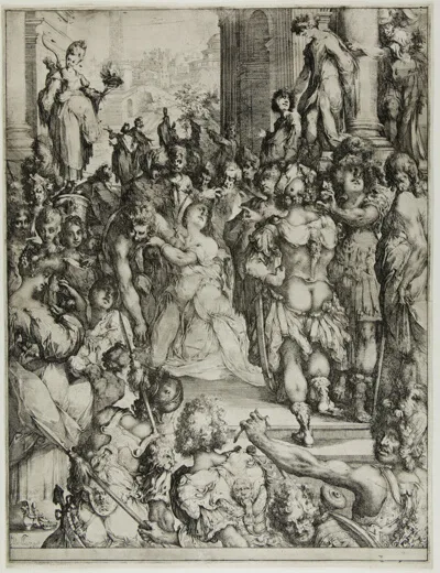 Jacques Bellange, The Martyrdom of Saint Lucy