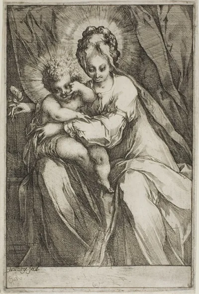 Jacques Bellange, The Virgin and Child with a Rose