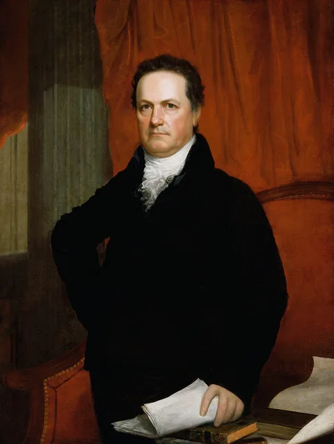 John Wesley Jarvis, Portrait of DeWitt Clinton