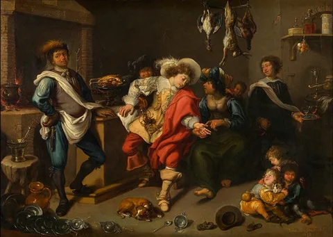 Simon de Vos, The Fortune Teller