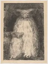 Henry de Groux, Grand-duc (Eagle Owl)