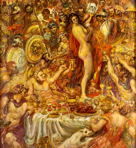 Henry de Groux, Bacchanal