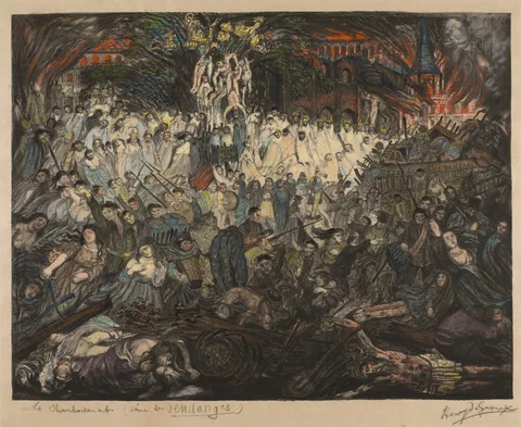 Henry de Groux, Harvests:  The Pillage