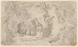 Rodolphe Bresdin, La Mort d'Uncas (The Death of Uncas)