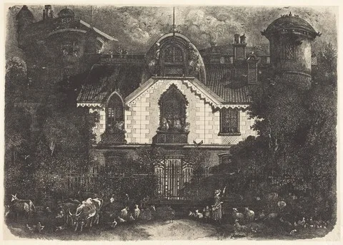 Rodolphe Bresdin, The Haunted House