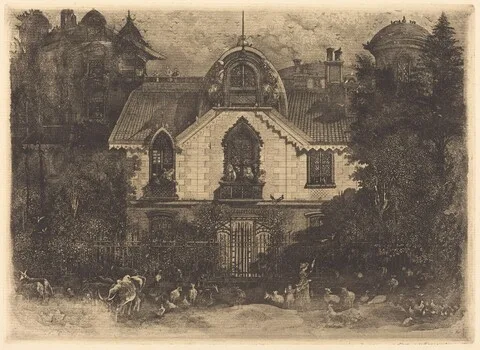 Rodolphe Bresdin, The Haunted House