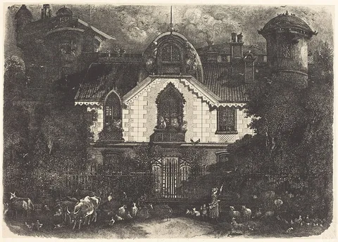 Rodolphe Bresdin, The Haunted House
