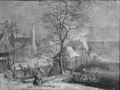 Daniel van Heil, Dutch Town sacked by the Spaniards