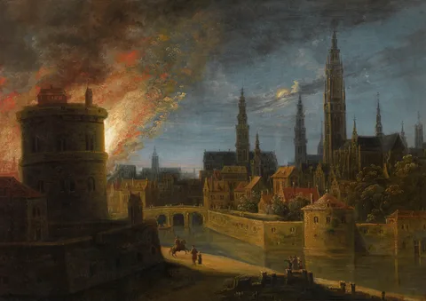 Daniel van Heil, Fire in Antwerp