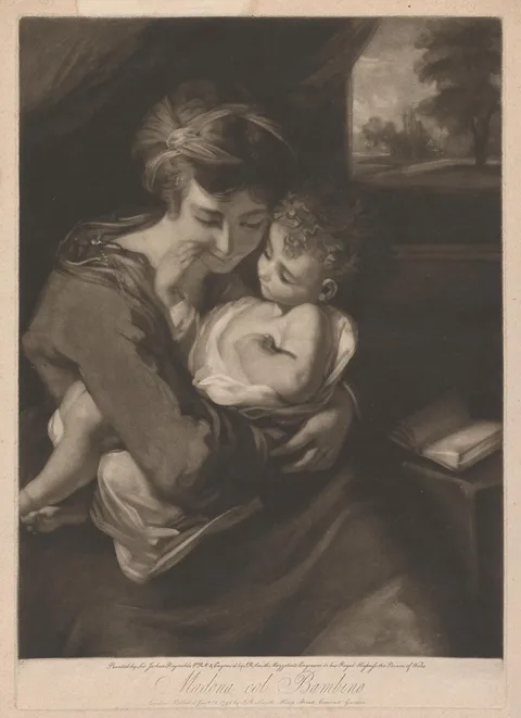 John Raphael Smith, Madona Col Bambino