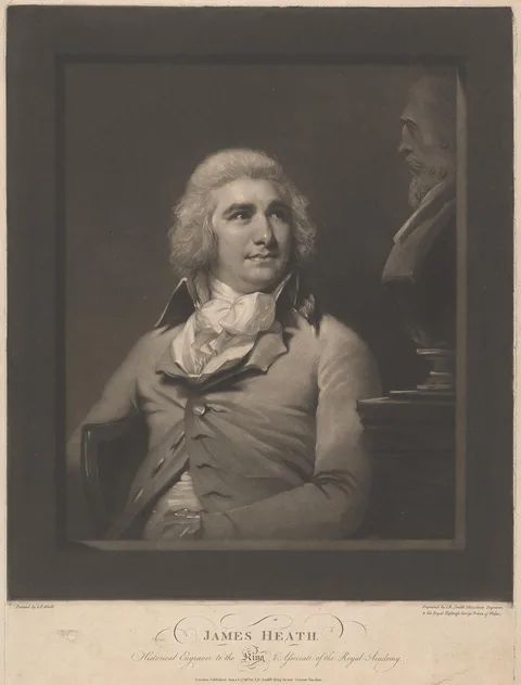 John Raphael Smith, Portrait, James Heath