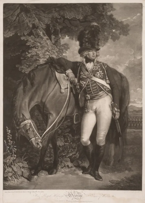John Raphael Smith, George, Prince of Wales