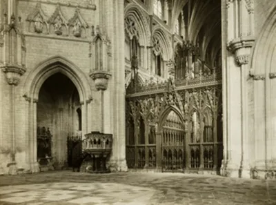 Frederick H. Evans, Ely Cathedral: Octagon into Choir