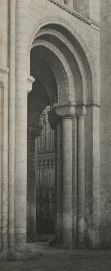 Frederick H. Evans, Ely Cathedral, Nave, Southwest Corner