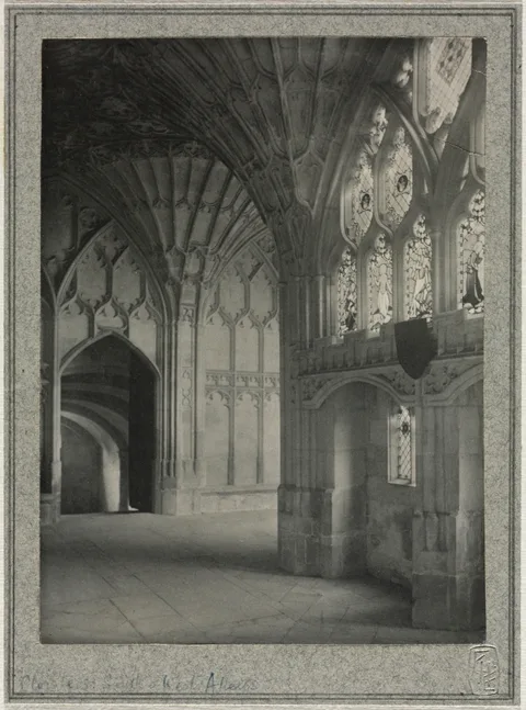 Frederick H. Evans, Gloucester Cathedral - Cloisters: South and West Alleys