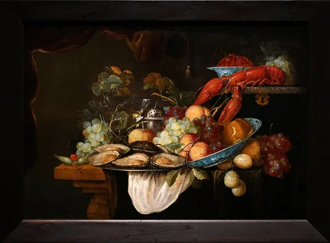 Cornelis de Heem, Still life with lobster