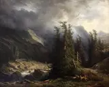 François Diday, Path from Grimsel to Handeck