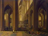 Pieter Neefs the Younger, Interior of the Antwerp Cathedral