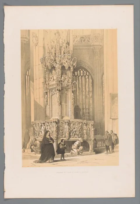 Louis Haghe, Tabernacle de l'Église St. Laurent a Nuremberg