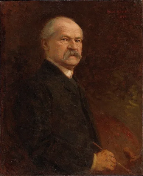 Robert Harris, Portrait of O.R. Jacobi, President of the Royal Canadian Academy of Arts