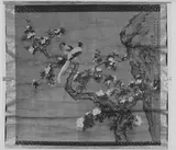 Shen Quan, Flowering Crabapple and Pair of Birds