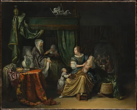 Matthijs Naiveu, The Newborn Baby