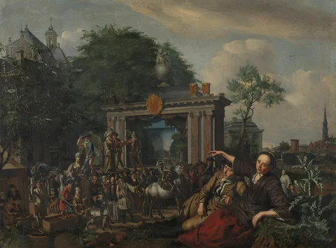 Matthijs Naiveu, Theatrical performance in the open air