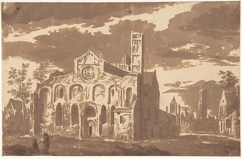 Jacob van der Ulft, The Mariakerk In Utrecht