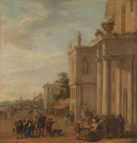 Jacob van der Ulft, Italian marketplace