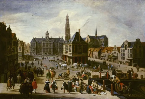 Jacob van der Ulft, Dam square, Amsterdam