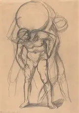Charles Haslewood Shannon, Study of Atlas