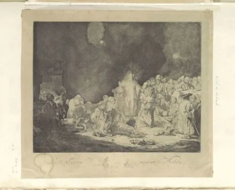 Jacques Philippe Le bas, Le Seigneur guérissant les Malades