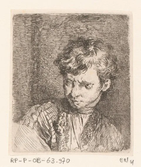 Jacques Philippe Le bas, Buste van een jongen