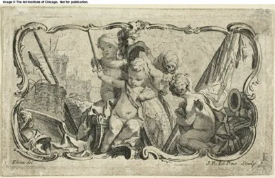 Jacques Philippe Le bas, Putti at War