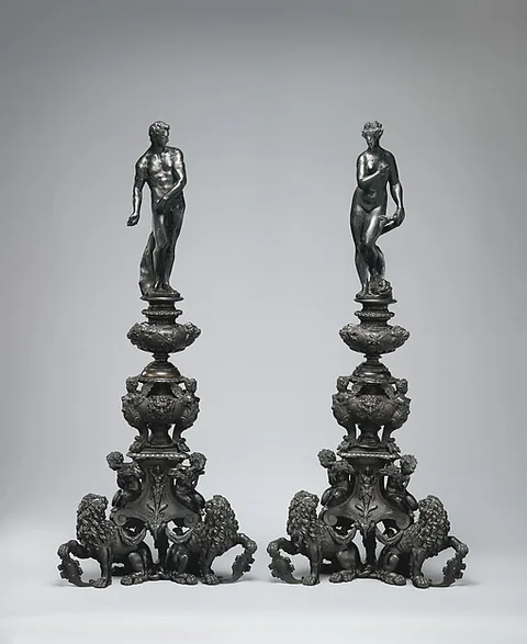Girolamo Campagna, Andiron with figure of Venus (one of a pair)