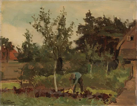 Willem Witsen, Moestuin