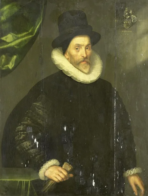 Geldorp Gortzius, Portrait of Gualtero del Prado