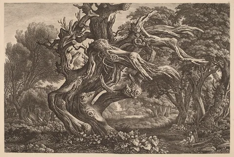 Carl Wilhelm Kolbe, A Dead Oak Tree