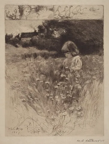 William Langson Lathrop, Little Red Riding Hood