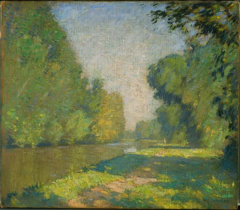 William Langson Lathrop, The Tow Path