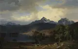 Bernt Lund, View from Ulvik in Hardanger
