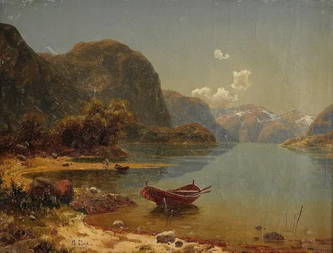 Bernt Lund, Fjords with crowds