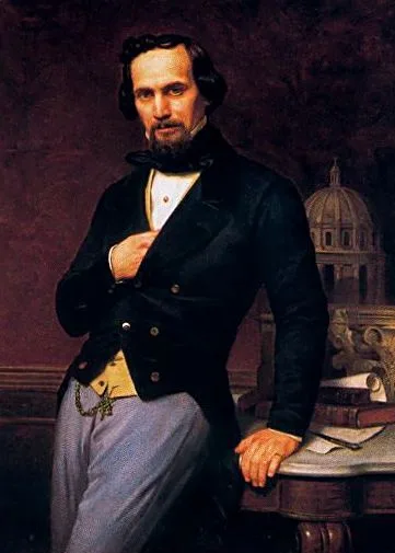 Pelegrí Clavé, Portrait of the architect Lorenzo de la Hidalga (1810-1872)