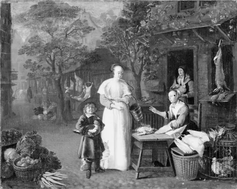 Daniel Vertangen, A Market Scene