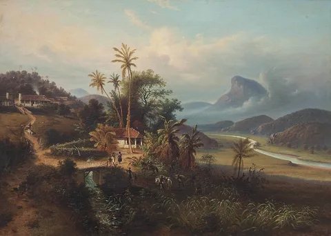 Ferdinand Bellermann, At the Sugar Mill