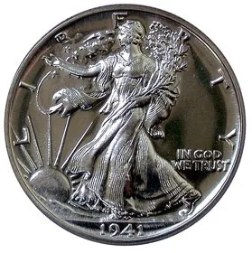Adolph Alexander Weinman, Walking Liberty half dollar